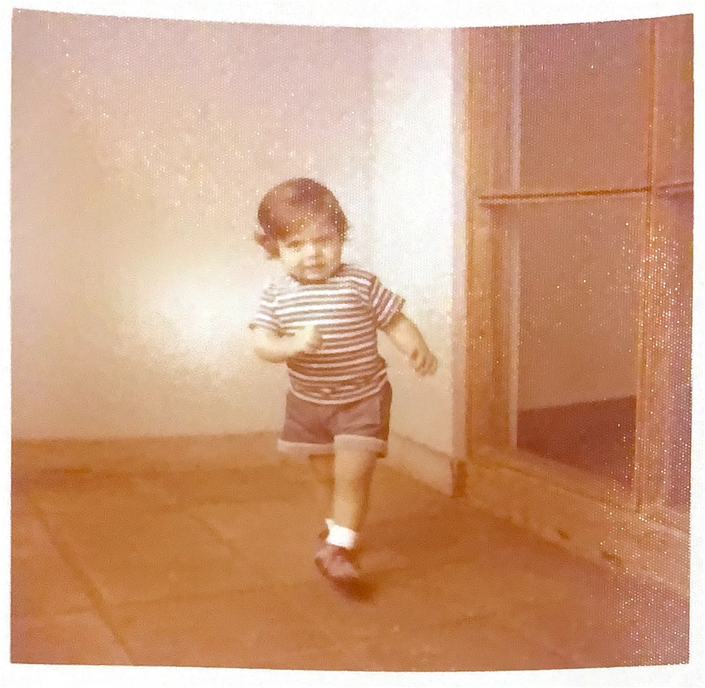 Zaheer as a young child